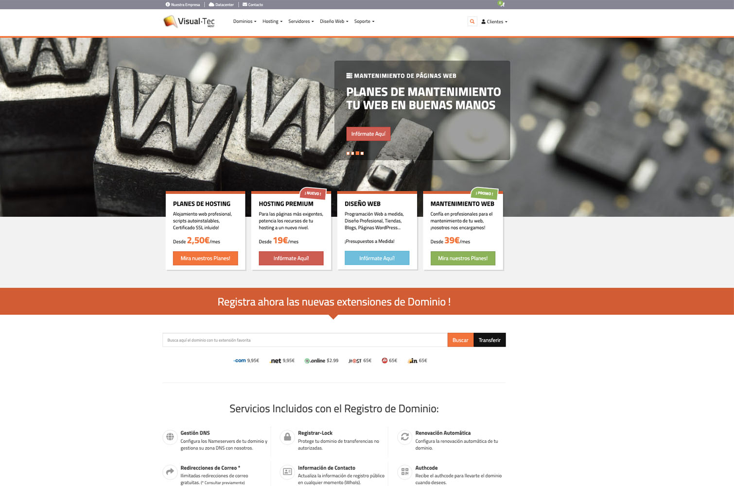 Web VisualTec HOST 2016